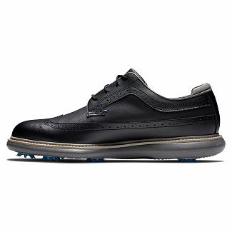 Scarpe Golf Footjoy Uomo Traditions Spikes Nere Italia FKB183702